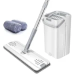 Balai essoreur rotatif avec seau spin mop pour nettoyage sols Tunisie